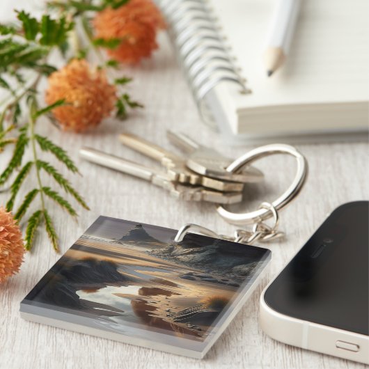 Sunset Shore Schlüsselanhänger (Vorderseite rechts)