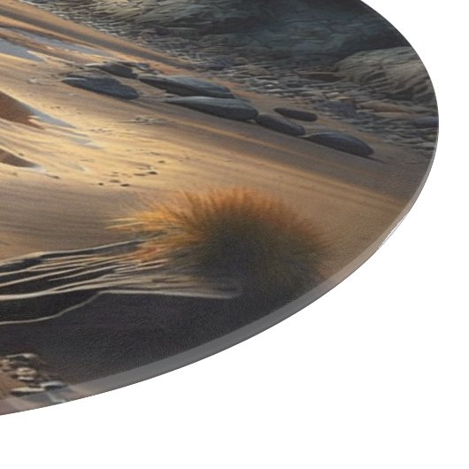 Sunset Shore Schneidebrett (Ecke)