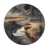 Sunset Shore Schneidebrett (Vorderseite)