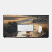 Sunset Shore Schreibtischunterlage (Tastatur & Maus)