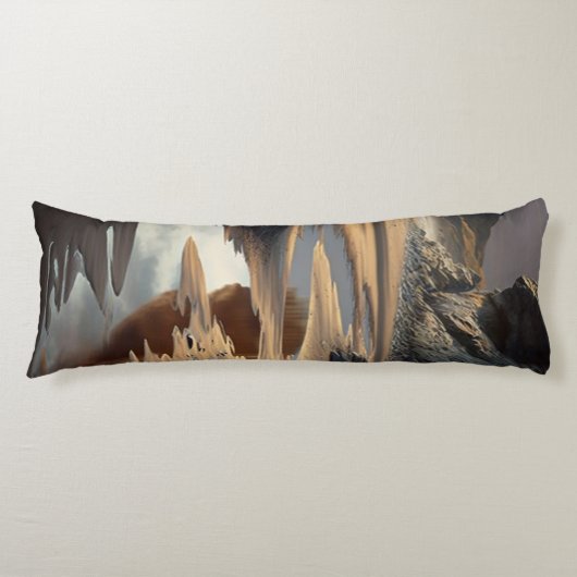 Sunset Shore Seitenschläferkissen (Vorderseite)