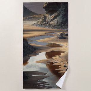 Sunset Shore Strandtuch