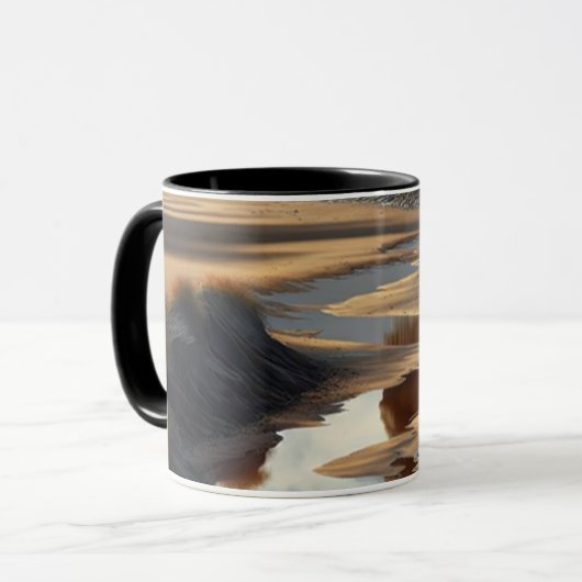 Sunset Shore Tasse (Vorderseite Links)