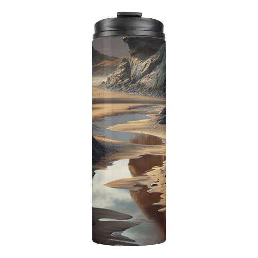 Sunset Shore Thermosbecher (Vorderseite)