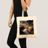 Sunset Shore Tragetasche (Vorderseite (Produkt))