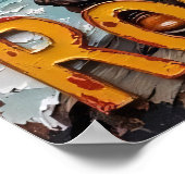 Sunset Shred: Löwigs Küstenstrich Poster (Ecke)