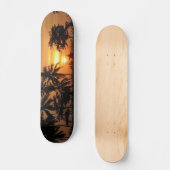 Sunset Skateboard (Vorderseite)