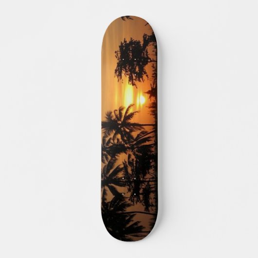 Sunset Skateboard (Vorne)
