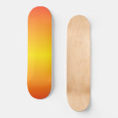 Sunset Skateboard (Vorderseite)
