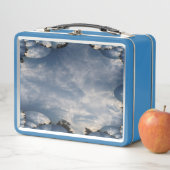 Sunset Skies Fraktal Metall Brotdose (Beispiel)