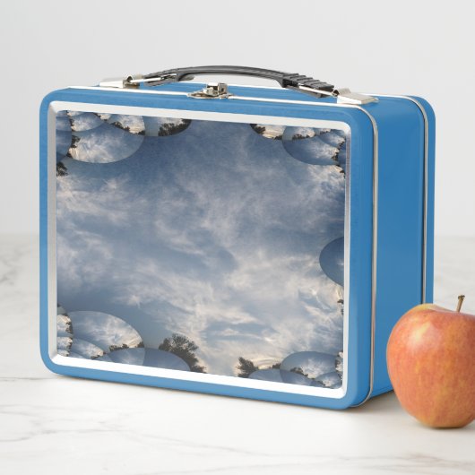 Sunset Skies Fraktal Metall Brotdose (Beispiel)