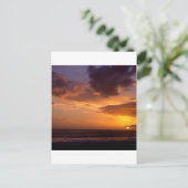 Sunset Sky Carpinteria Kalifornien Postkarte (Stehend Vorderseite)