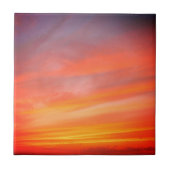 Sunset Sky Fliese (Vorderseite)