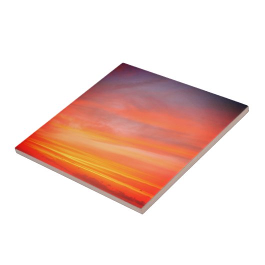 Sunset Sky Fliese (Seite)