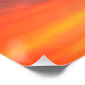 Sunset Sky Foto Landscape Weihnachtsgeschenk Gefal Poster (Ecke)