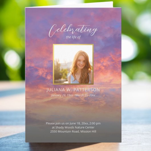 Sunset Sky Fotos Feier zum Lebensfest Programm