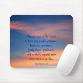 Sunset Sky Fruit of the Spirit Mousepad (Mit Mouse)