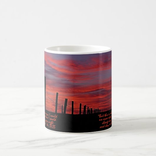 Sunset Sky Inspiration Kaffeetasse (Mittel)