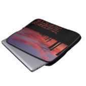 Sunset Sky Inspiration Laptopschutzhülle (Vorne Knopf)