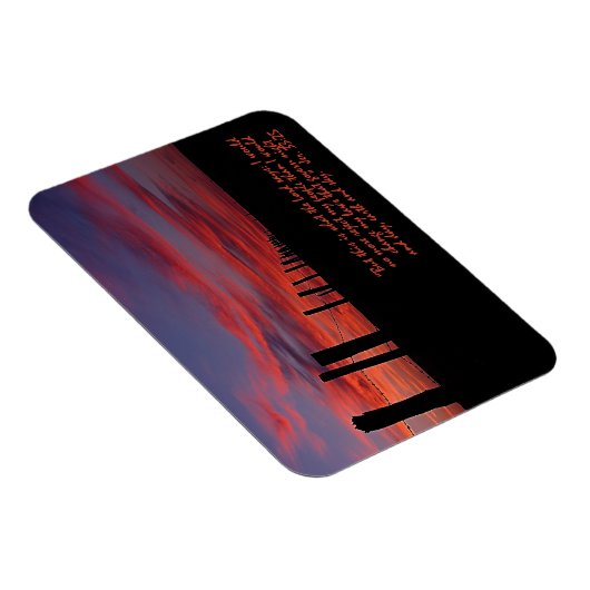 Sunset Sky Inspiration Magnet (Rechte Seite)