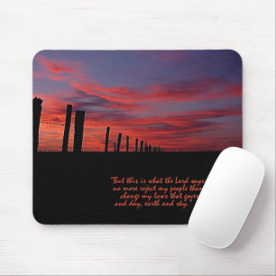 Sunset Sky Inspiration Mousepad