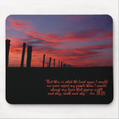Sunset Sky Inspiration Mousepad (Vorne)