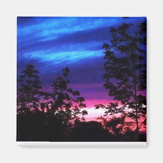 Sunset Sky Magnet (Vorne)