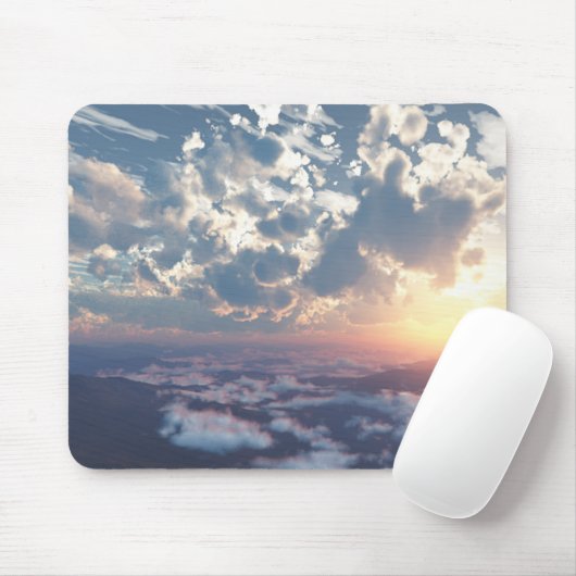 Sunset Sky Mouse Pad Mousepad (Mit Mouse)