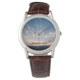 Sunset Sky Personalisiert Armbanduhr