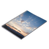 Sunset Sky Personalisiert Notizblock (Linke Seite)