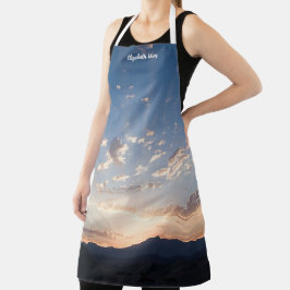 Sunset Sky Personalisiert Schürze