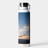 Sunset Sky Personalisiert Trinkflasche (Rückseite)