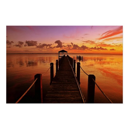 Sunset Sky Poster (Vorderseite)