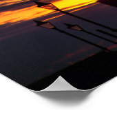 SUNSET SKY POSTER (Ecke)