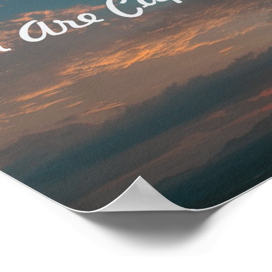 Sunset Sky Poster (Ecke)