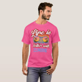 Sunset Slogan Life Is Better With Climbing T-Shirt (Vorne ganz)