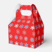Sunset Snowflake Favor Box Geschenkschachtel (Vorderseite)