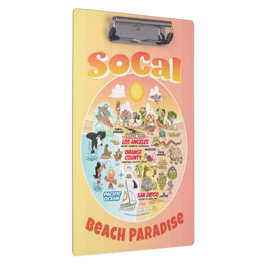 Sunset SoCal Klemmbrett (Rechts)