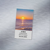 Sunset Social Media - Portrait Layout Promo Magnet (Beispiel)