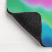 "Sunset Sorbet" Abstrakte Kunst Mousepad (Ecke)