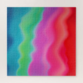 "Sunset Sorbet" Abstrakte Kunst Puzzle (Horizontal)