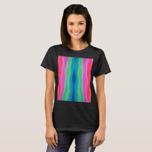 "Sunset Sorbet" Abstrakte Kunst T-Shirt