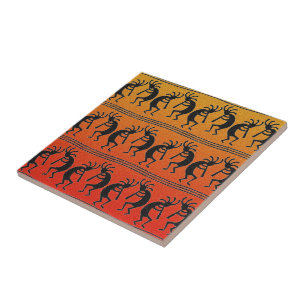 Sunset Southwest Design Kokopelli Ceramic Tile Fliese