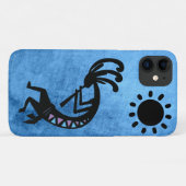 Sunset Southwest Kokopelli Case-Mate iPhone Hülle (Rückseite (Horizontal))