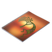 Sunset Southwest Kokopelli Notebook Notizblock (Linke Seite)