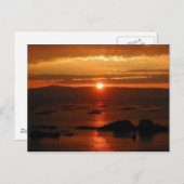 Sunset Spanien Postkarte (Vorne/Hinten)