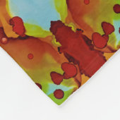 Sunset Spill Fleecedecke (Ecke)