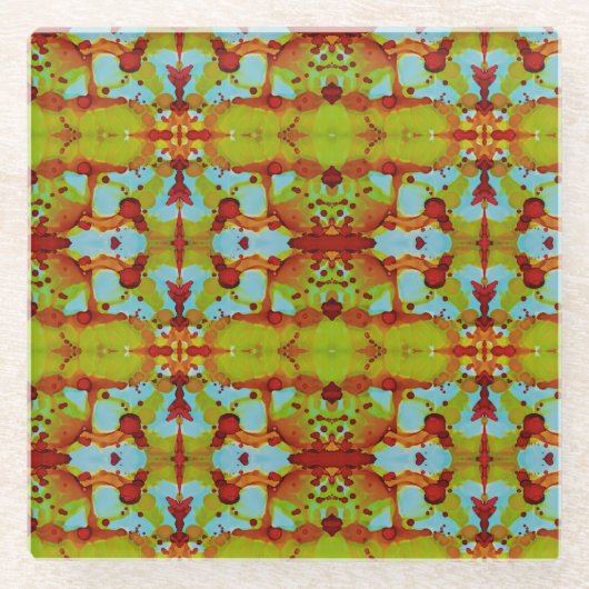 Sunset Spill Glasuntersetzer (Vorderseite)