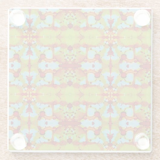 Sunset Spill Glasuntersetzer (Rückseite)