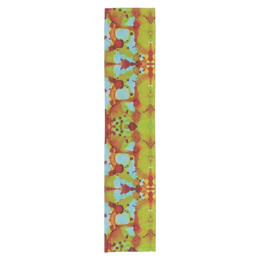 Sunset Spill Kurzer Tischläufer (Vorderseite)